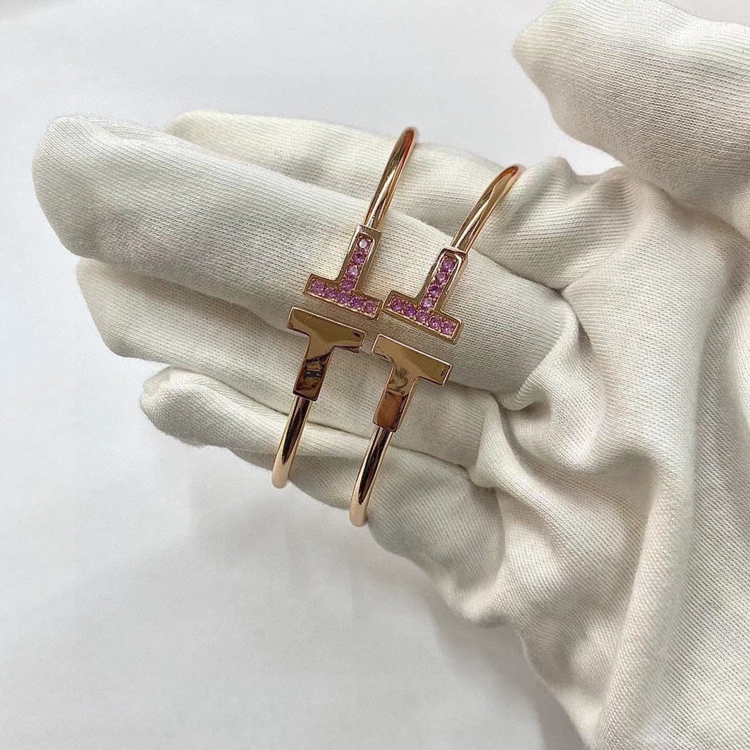 [Stellar jewels]T PINK GOLD PINK DIAMOND BRACELET