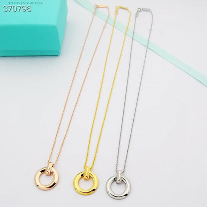 [Stellar jewels]T1 CIRCLE MEDIUM NECKLACE