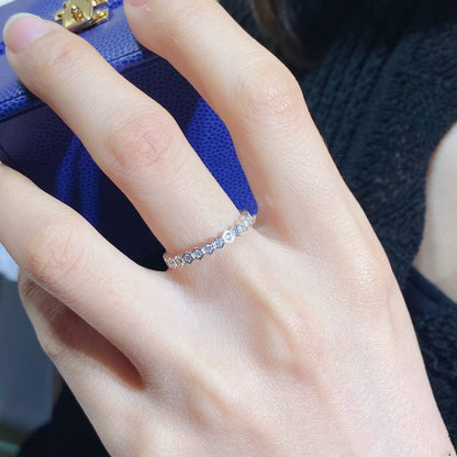 [Stellar Jewelry]BEE LOVE DIAMOND PAVED SMALL RING