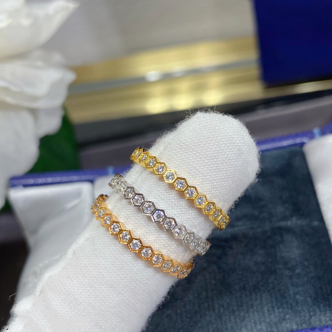 [Stellar Jewelry]BEE LOVE DIAMOND PAVED SMALL RING