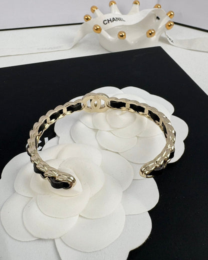[Stellar Jewelry]Double C Open Bangle