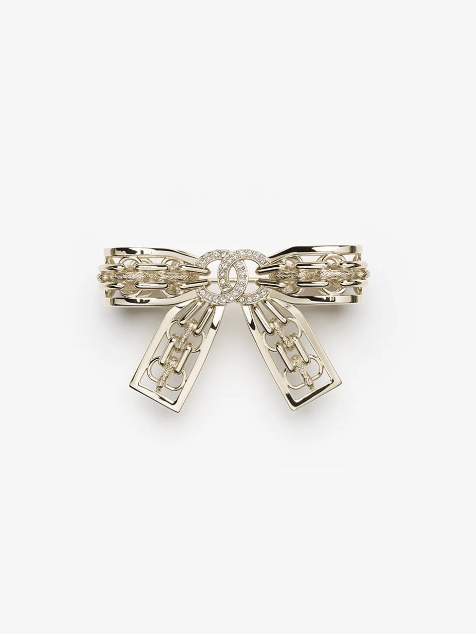 [Stellar Jewelry]25K Hollow Bow Brooch