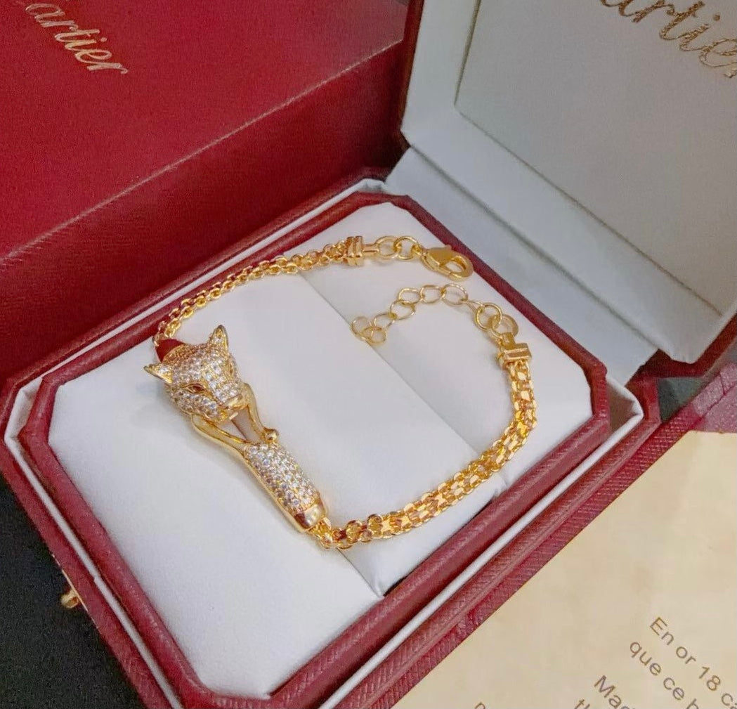 [Stellar Jewelry Jewelry] PANTHERE  BRACELET DIAMONDS