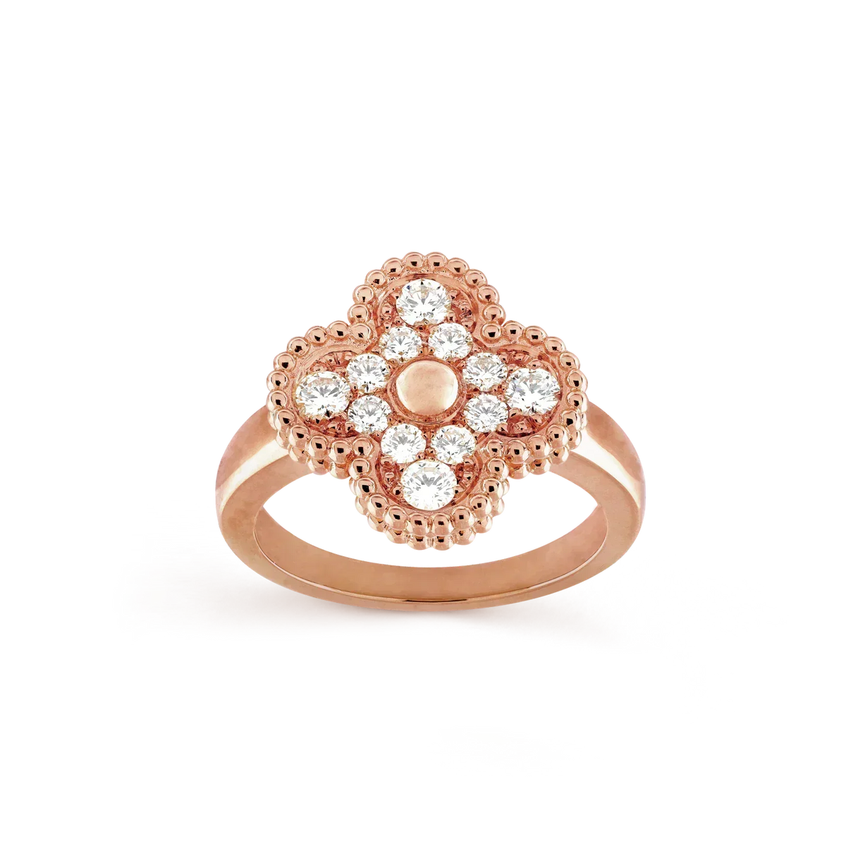 [Stellar Jewelry]CLOVER DIAMOND RING