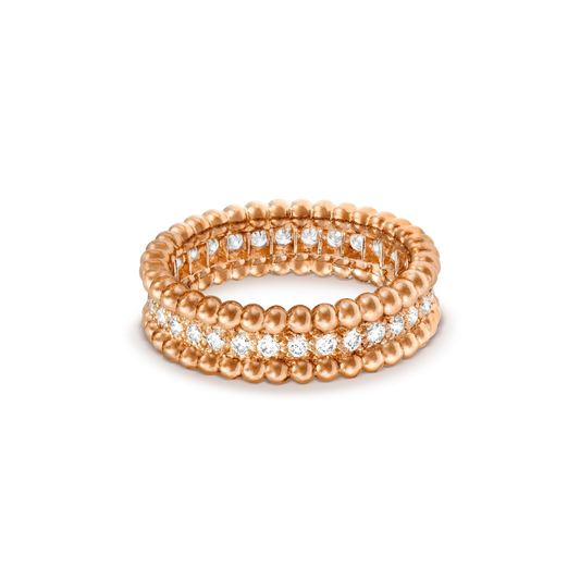 [Stellar Jewelry]PERLEE DIAMOND ROSE GOLD RING