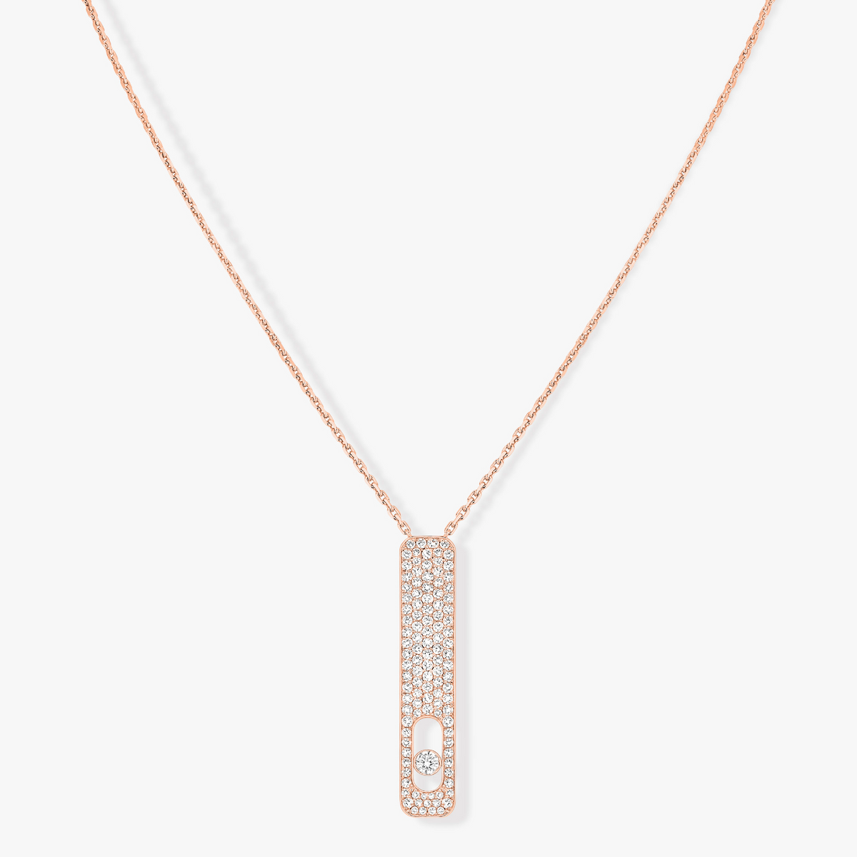 [Stellar Jewelry]MY FIRST DIAMOND PAVED NECKLACE