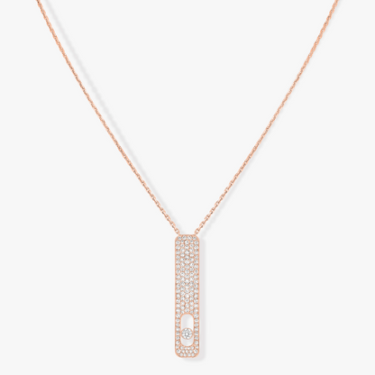 [Stellar Jewelry]MY FIRST DIAMOND PAVED NECKLACE
