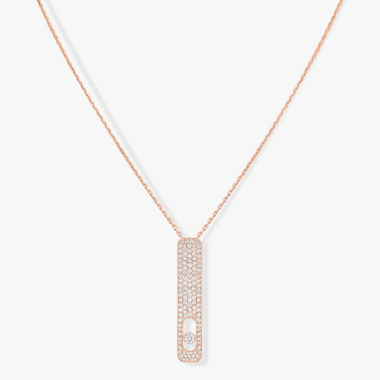 [Stellar Jewelry]MY FIRST DIAMOND PAVED NECKLACE