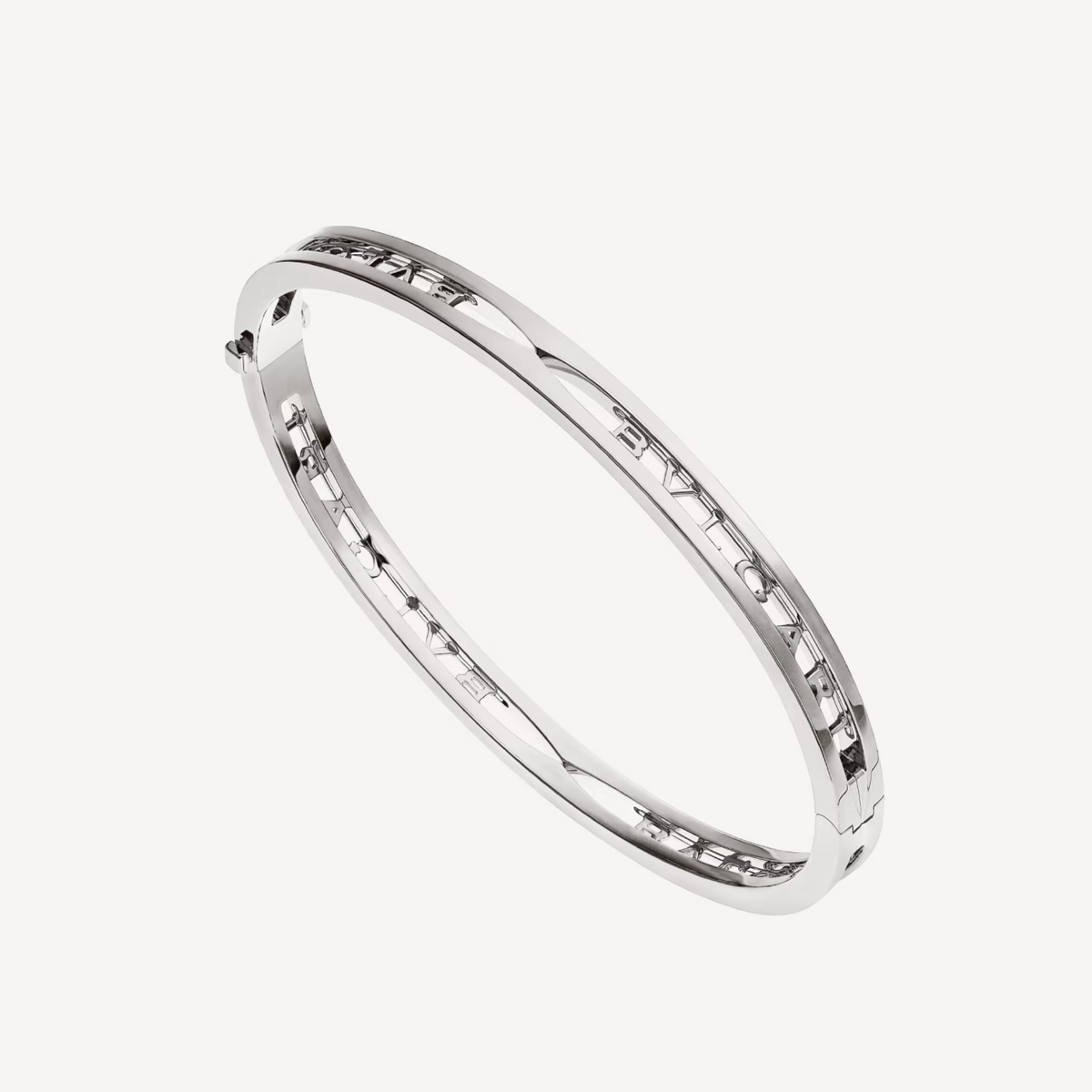 [Stellar Jewelry]ZERO 1 SPIRAL LOGO SILVER BRACELET