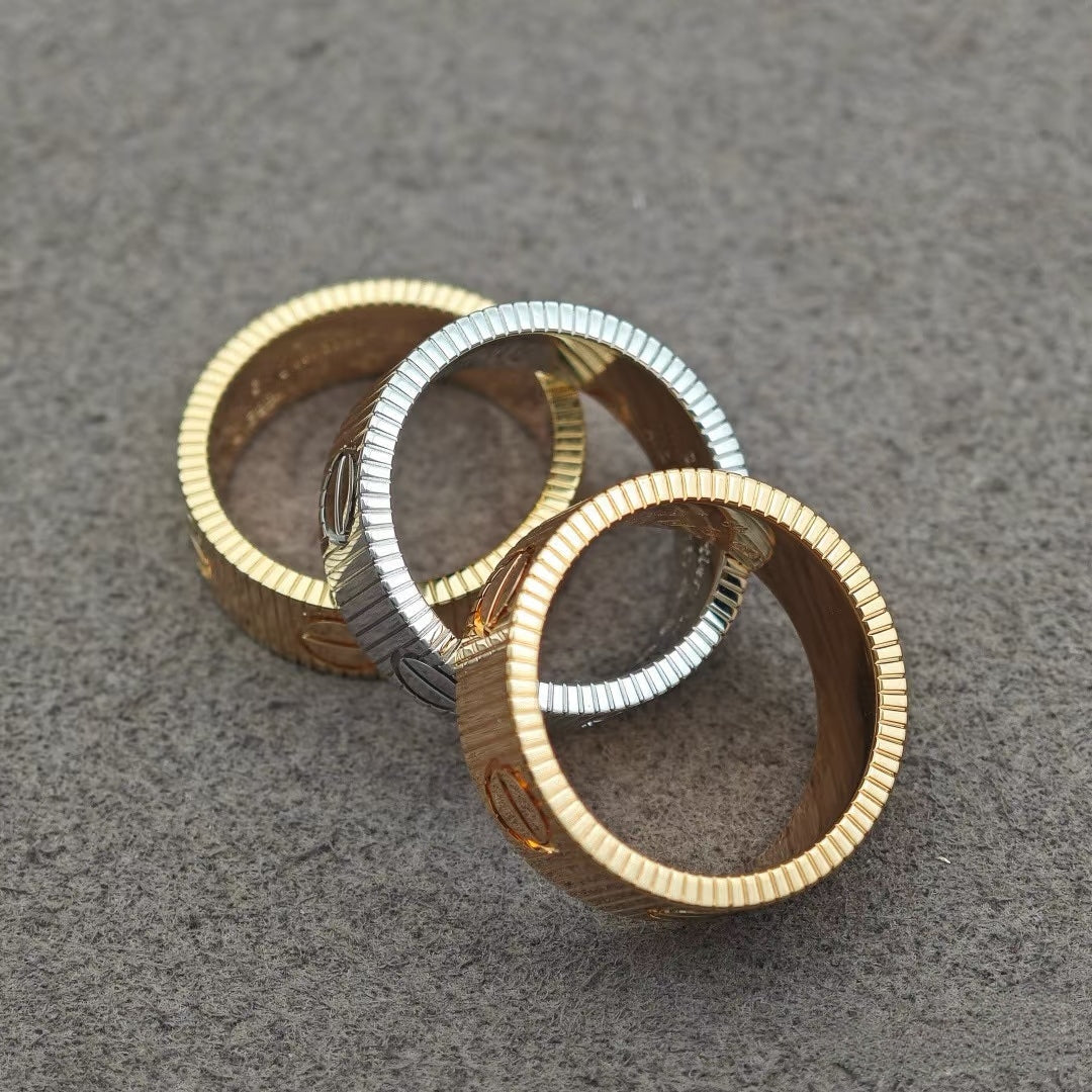 [Stellar Jewelry]LOVE 6.5MM RING