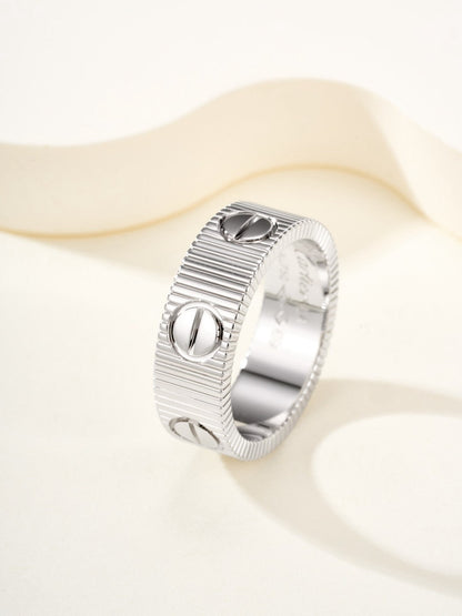 [Stellar Jewelry]LOVE 6.5MM RING
