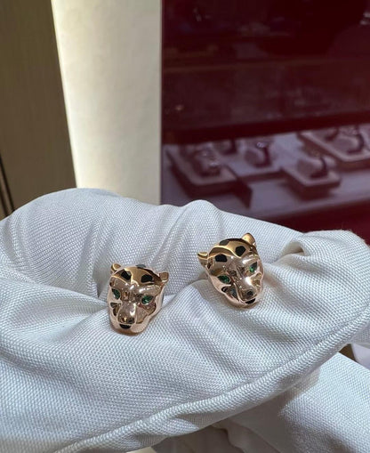 [Stellar Jewelry]CHRRTAH-PRINT STUD EARRINGS, THREE COLORS