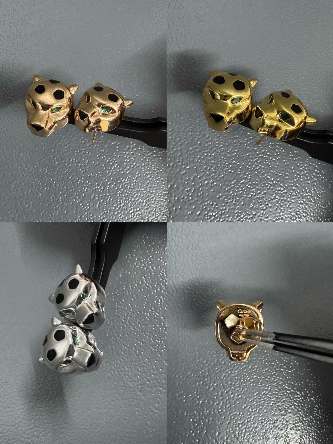 [Stellar Jewelry]CHRRTAH-PRINT STUD EARRINGS, THREE COLORS