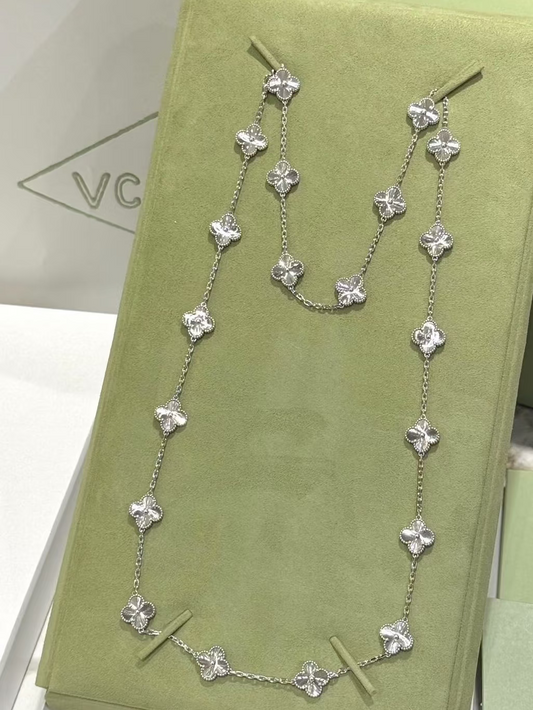 [Stellar Jewelry]CLOVER 20 MOTIFS SILVER LASER