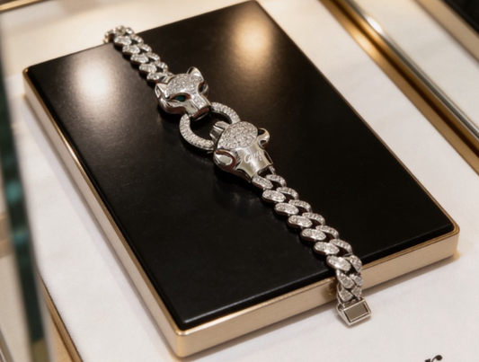 [Stellar Jewelry] DOUBLE PANTHER BRACELET