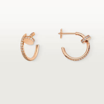 [Stellar Jewelry]JUSTE FULL DIAMOND SMALL EARRINGS