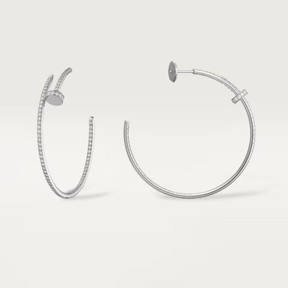 [Stellar Jewelry]JUSTE FULL DIAMOND LARGE EARRINGS