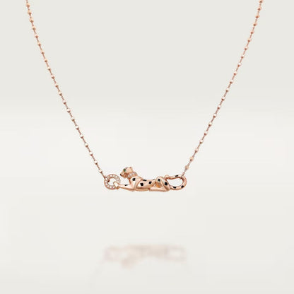 [Stellar Jewelry]PANTHERE FULL DIAMOND NECKLACE