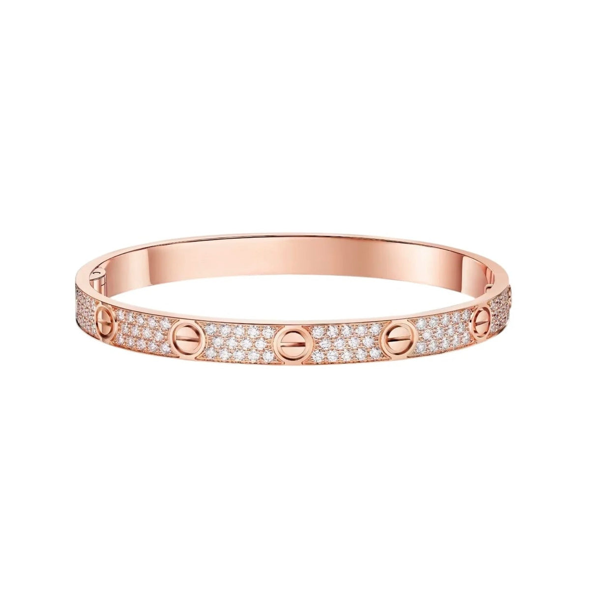 [Stellar Jewelry]LOVE BRACELET 6.1MM DIAMOND-PAVED
