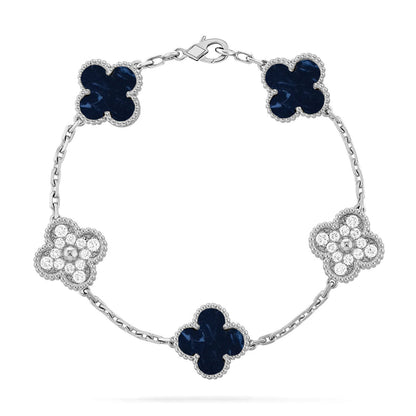 [Stellar Jewelry]CLOVER 5 MOTIF PIETERSITE BRACELET COLLECTION