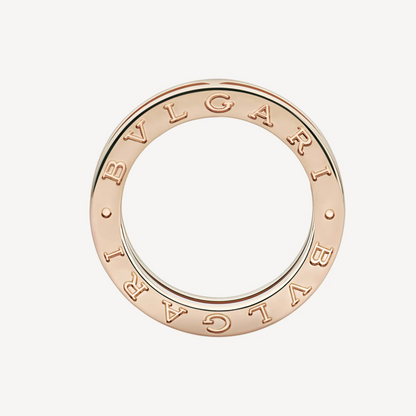 [Stellar Jewelry]ZERO 1 ONE-BAND PAVED DIAMONDS ON THE SPIRAL RING