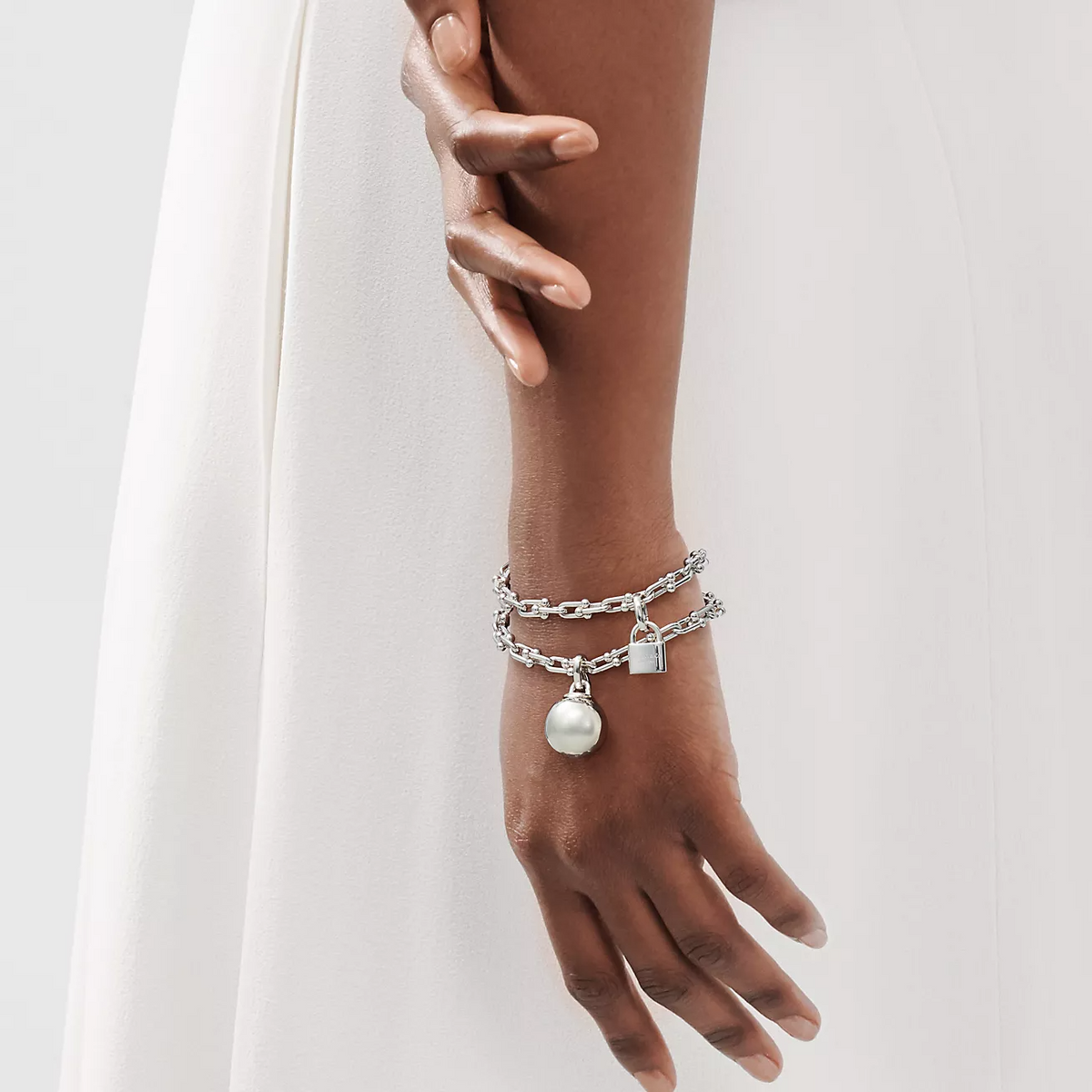 [Stellar jewels]HARDWEAR SMALL WRAP SILVER BRACELET