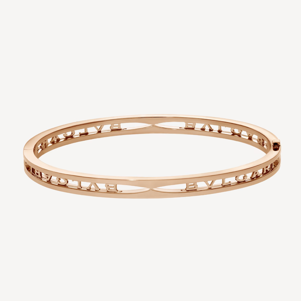 [Stellar Jewelry]ZERO 1 SPIRAL LOGO PINK GOLD BRACELET