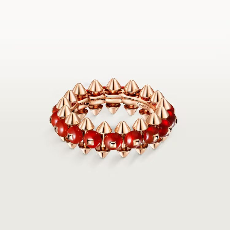 [Stellar Jewelry]CLASH 7.9MM AGATE CHALCEDONY RING
