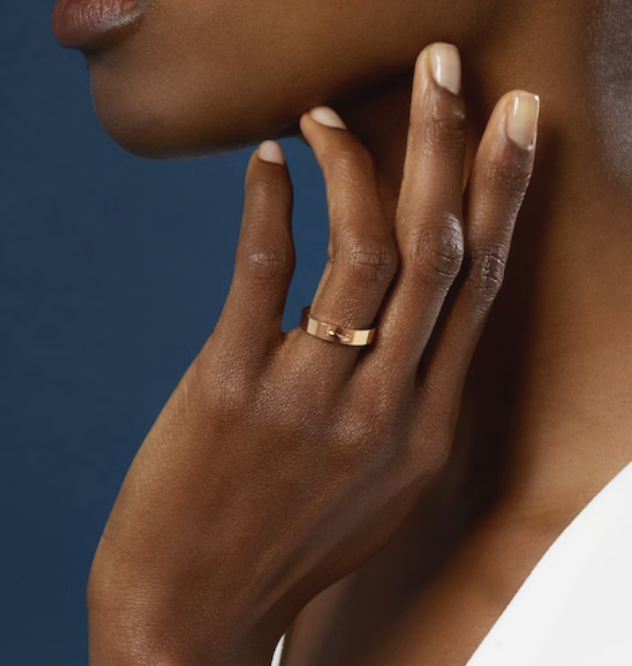 [Stellar Jewelry]ALLIANCE LIENS VIDENCE 4MM RING