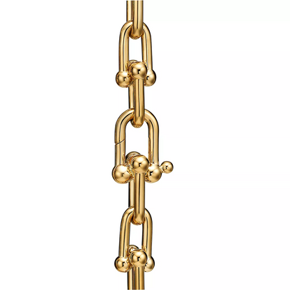 [Stellar jewels]HARDWEAR MEDIUM LINK 20 MOTIF GOLD BRACELET