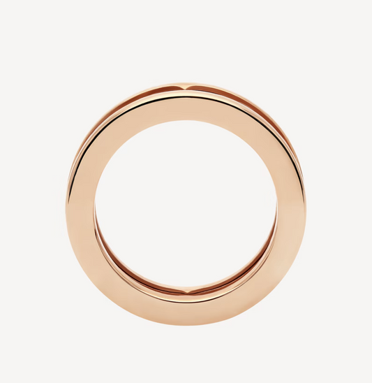 [Stellar Jewelry]ZERO 1 ONE-BAND WITH OPENWORK LOGO SPIRAL RING