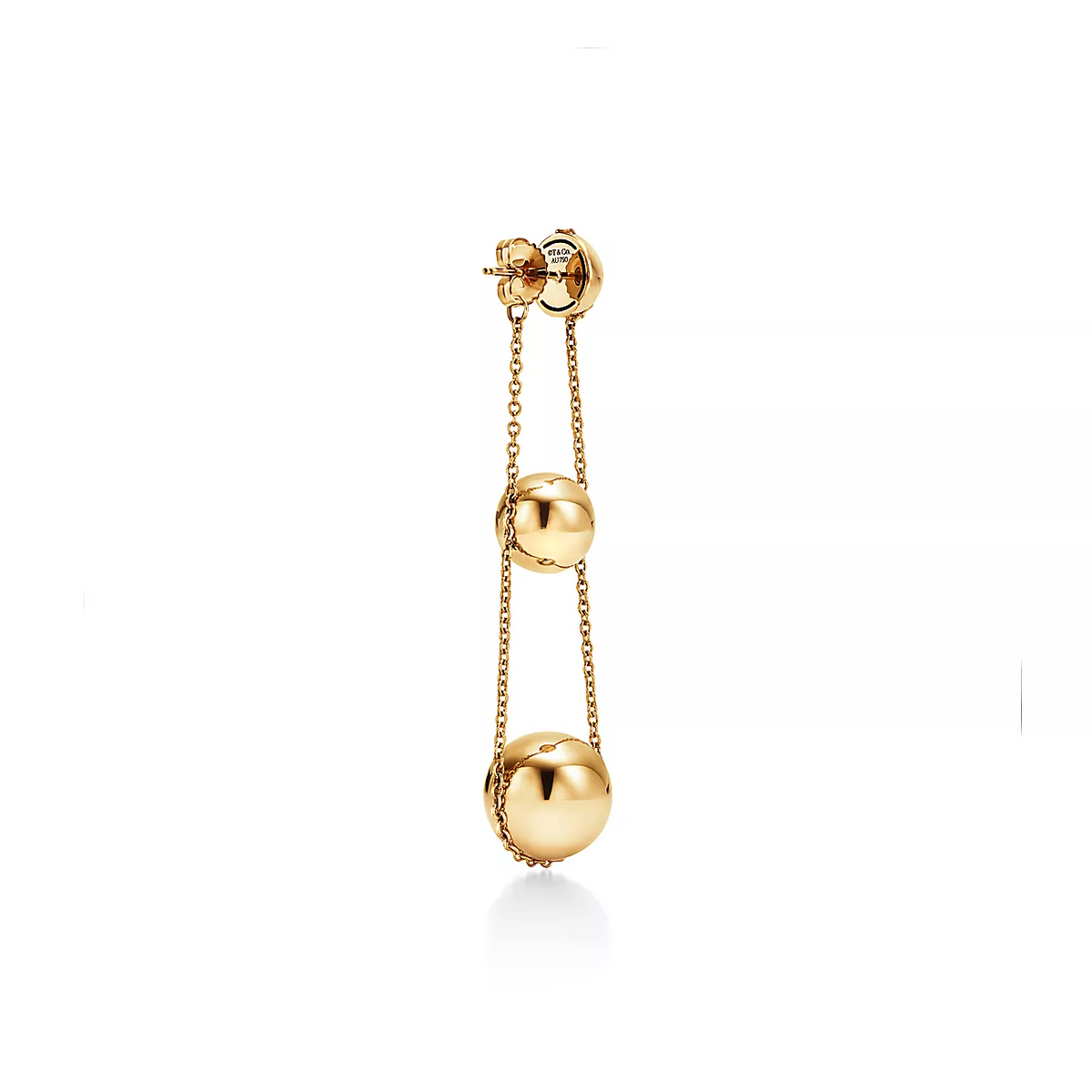 [Stellar jewels]TRIPLE DROP GOLD EARRINGS