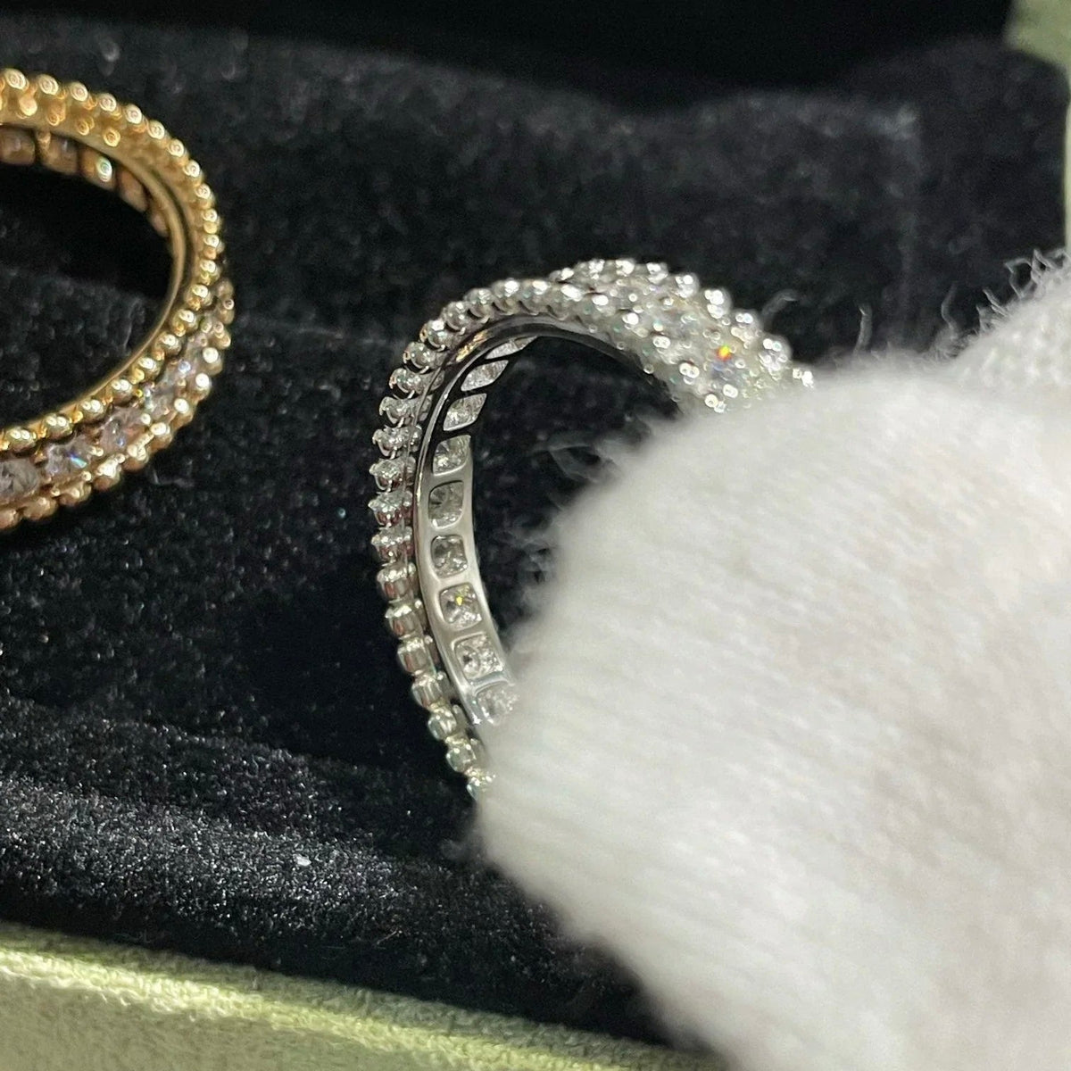 [Stellar Jewelry]PERLEE DIAMOND SILVER RING