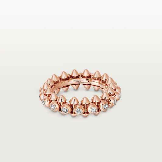 [Stellar Jewelry]CLASH 6.8MM DIAMOND MEDIUM RING