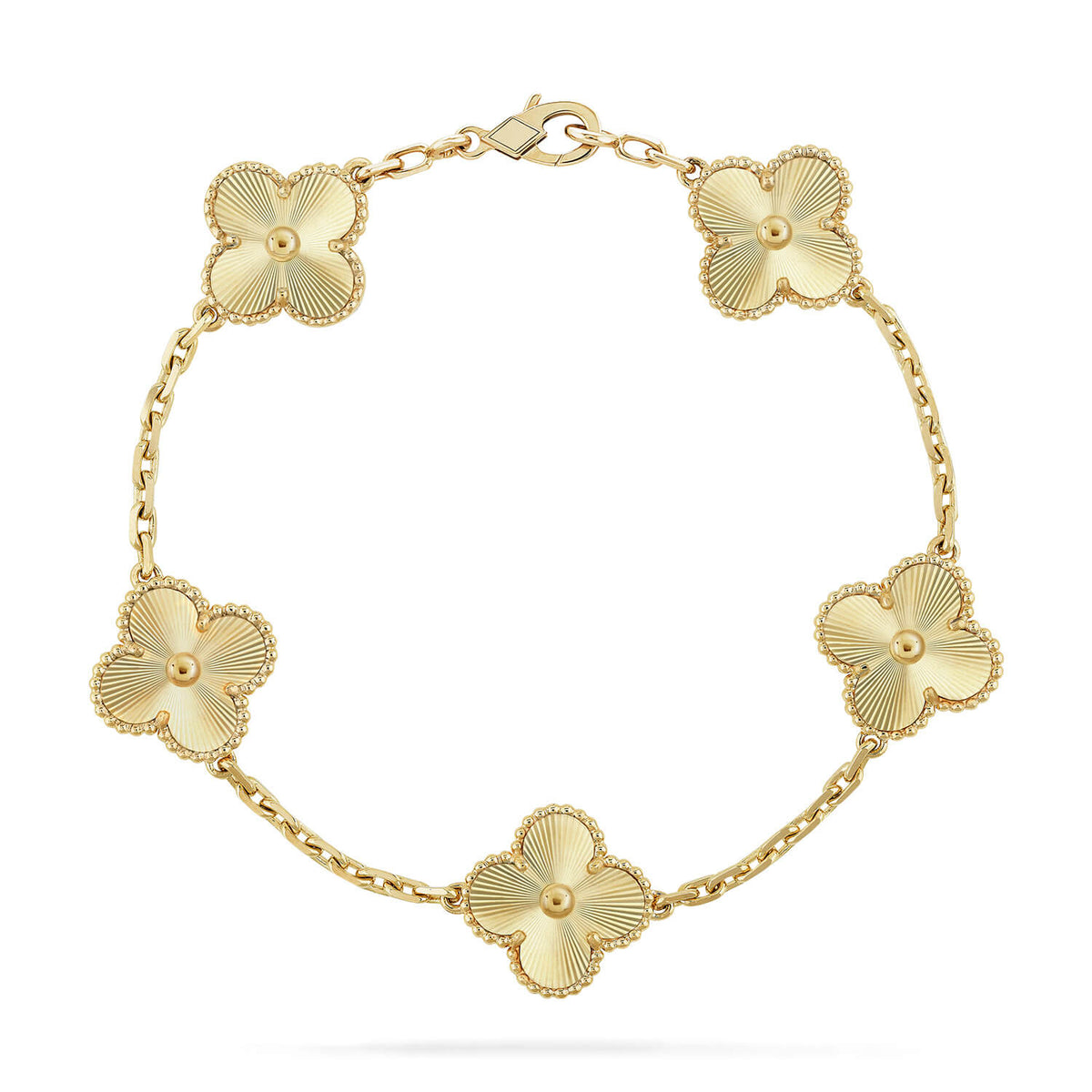 [Stellar Jewelry] CLOVER 5 MOTIF LASER BRACELET COLLECTION