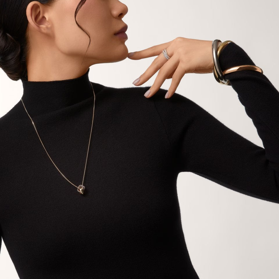 [Stellar Jewelry]TRINITY CUSHION NECKLACE COLLECTION