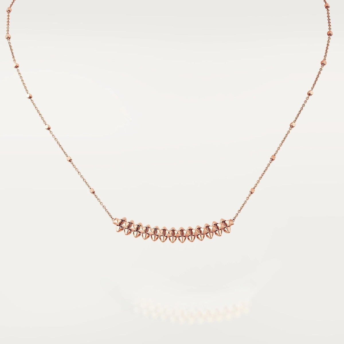 [Stellar Jewelry]CLASH PINK GOLD NECKLACE