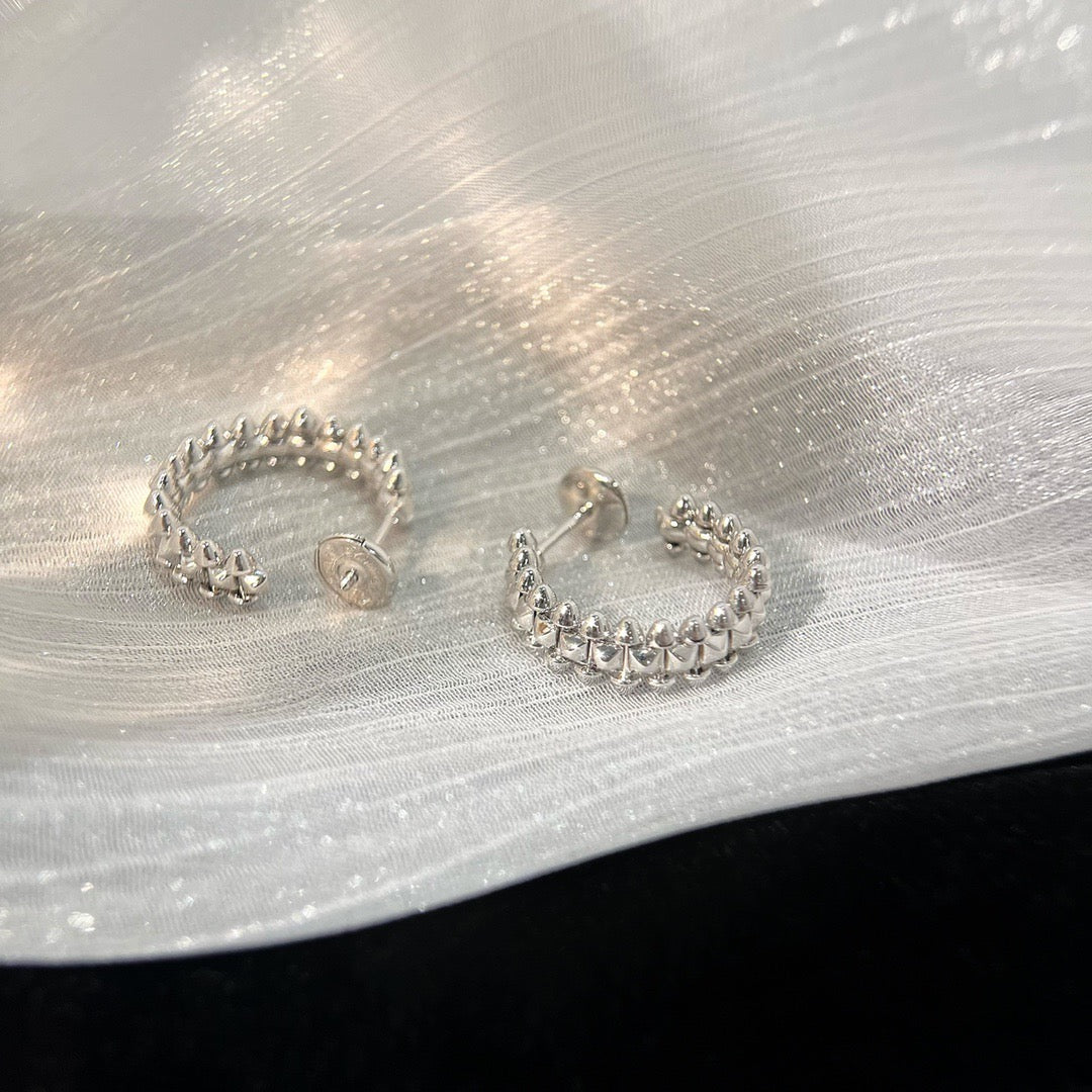 [Stellar Jewelry]CLASH SMALL HOOP EARRINGS
