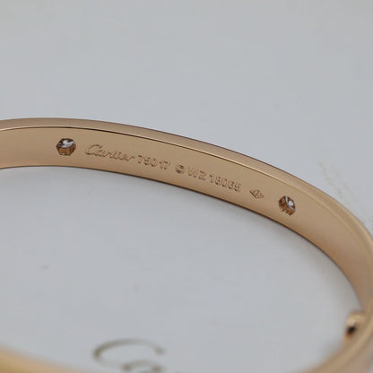 [Stellar Jewelry]LOVE BRACELET 6.1MM 4 DIAMONDS