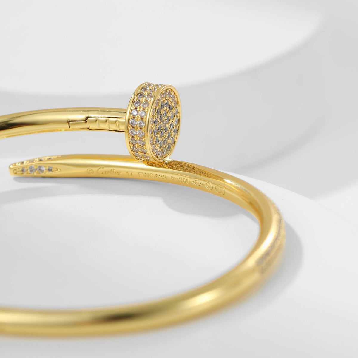 [Stellar Jewelry]JUSTE BRACELET 3.5MM ALL DIAMONDS