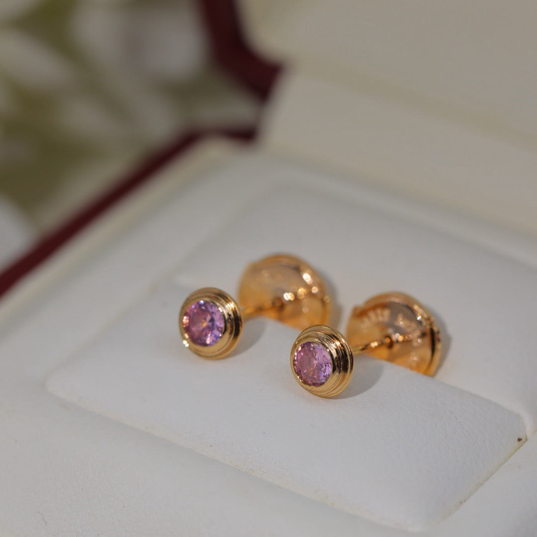 [Stellar Jewelry]DAMOUR PING DIAMOND EARRINGS