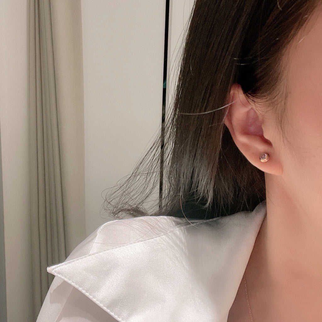 [Stellar Jewelry]DAMOUR PING DIAMOND EARRINGS