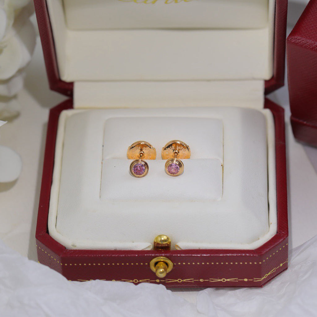 [Stellar Jewelry]DAMOUR PING DIAMOND EARRINGS