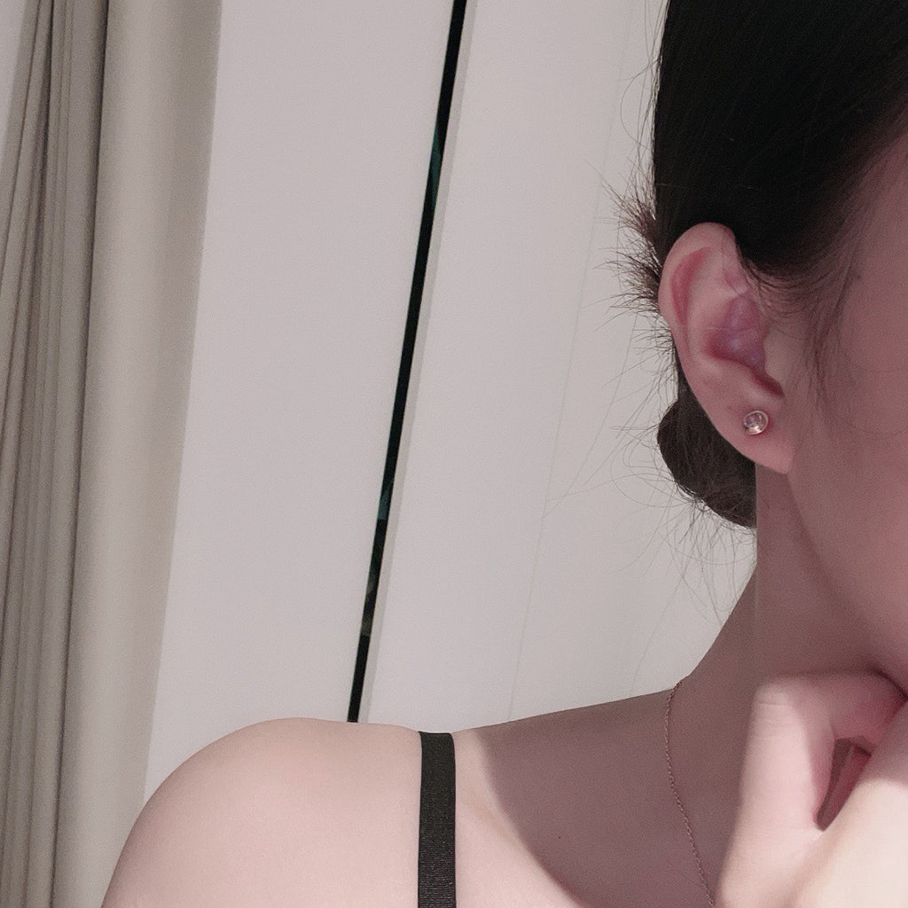 [Stellar Jewelry]DAMOUR PING DIAMOND EARRINGS
