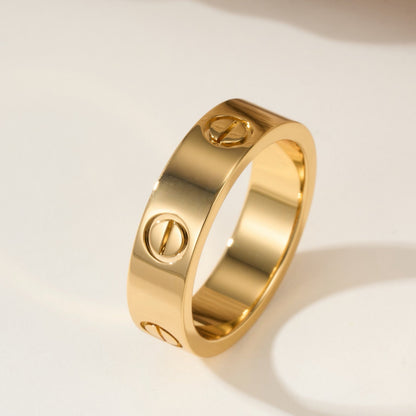 [Stellar Jewelry]LOVE RING 5.5MM NO DIAMOND