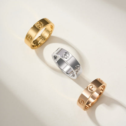 [Stellar Jewelry]LOVE RING 5.5MM NO DIAMOND