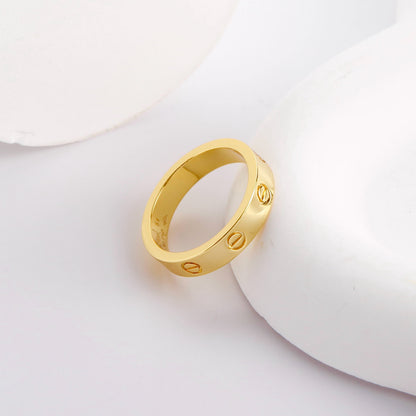 [Stellar Jewelry]LOVE RING 3.6 MM NO DIAMOND