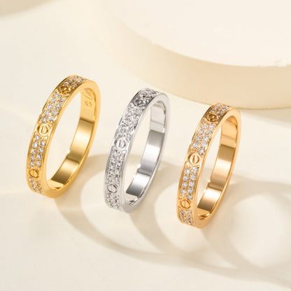 [Stellar Jewelry]LOVE RING 2.65MM DIAMOND