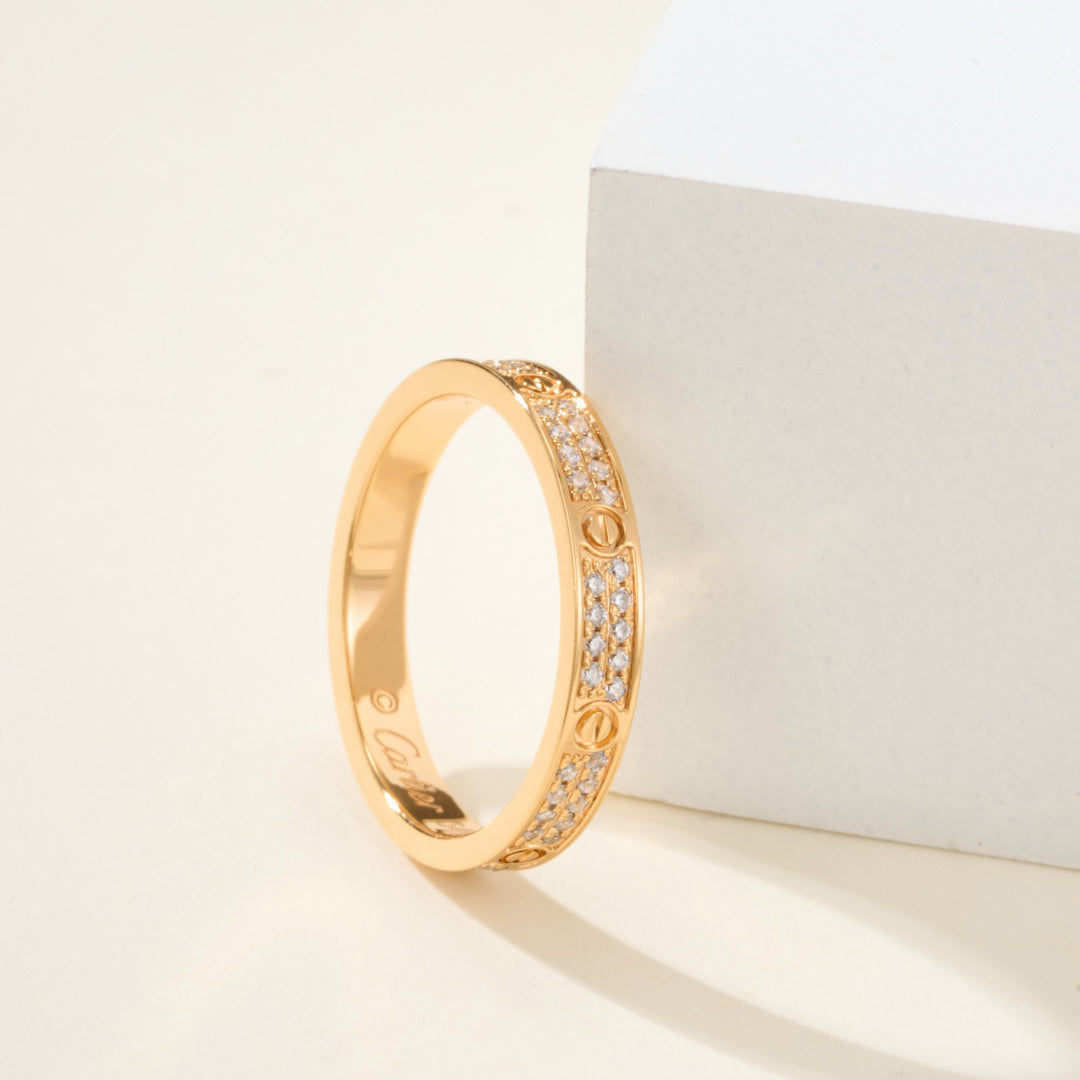 [Stellar Jewelry]LOVE RING 2.65MM DIAMOND