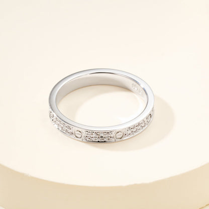 [Stellar Jewelry]LOVE RING 2.65MM DIAMOND
